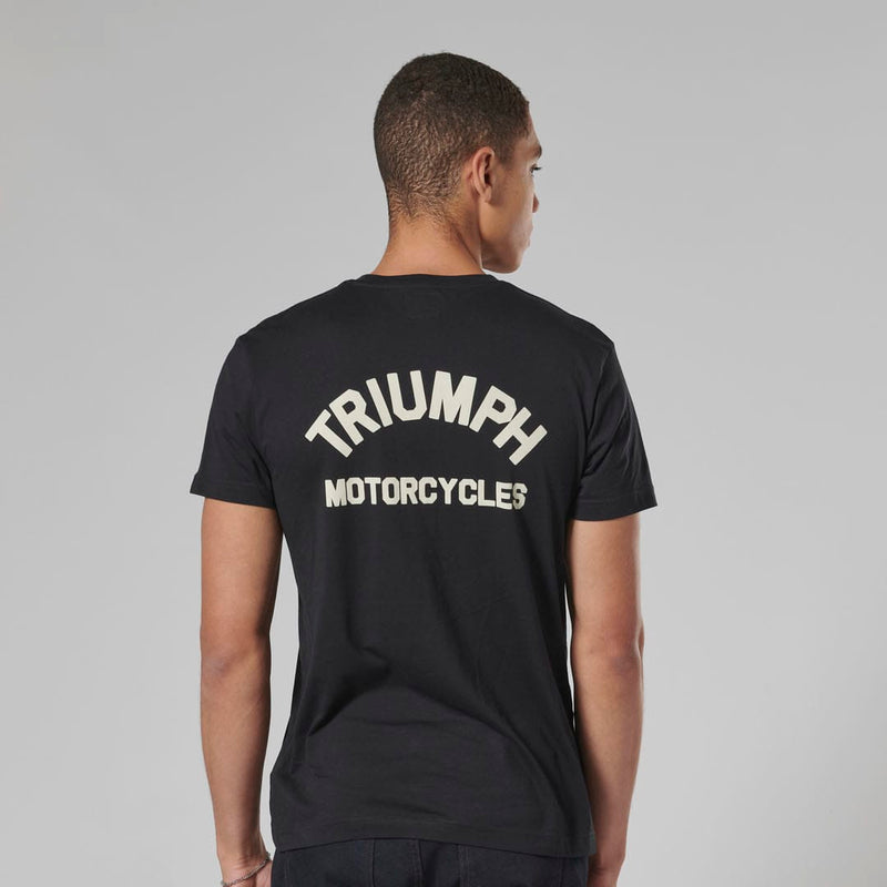 Triumph Mens Ditchling T Shirt - Black