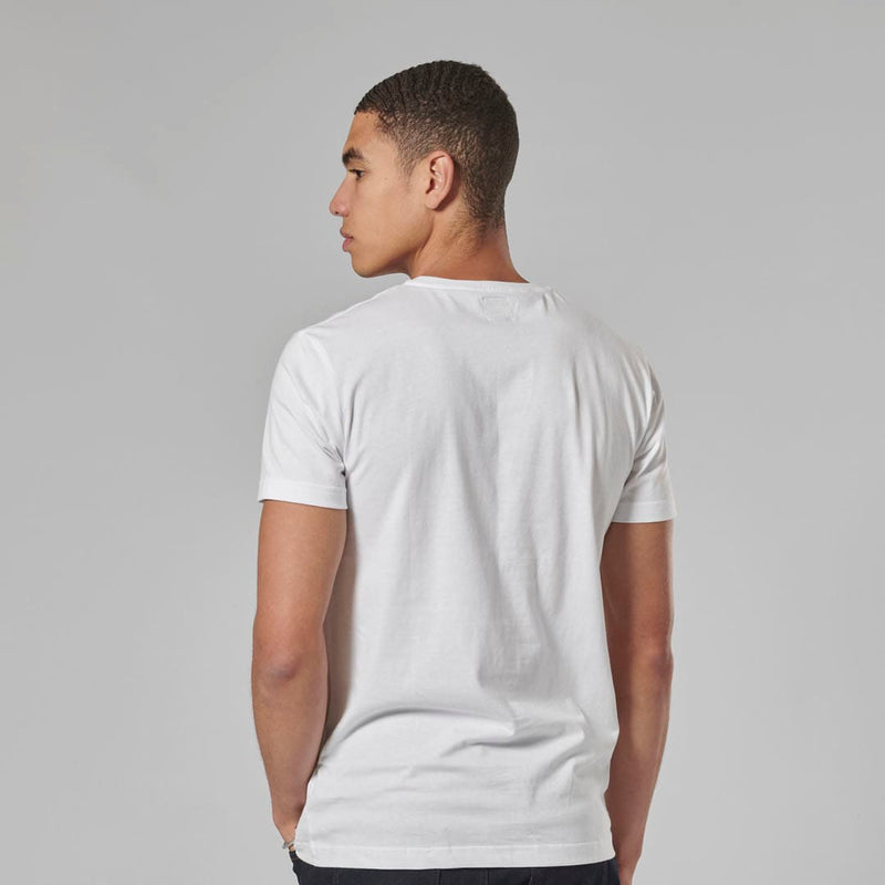 Triumph Mens Cartmel White & Black T Shirt
