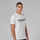 Triumph Mens Cartmel White & Black T Shirt