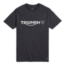 Triumph Mens Cartmel Jet Black & Bone T Shirt