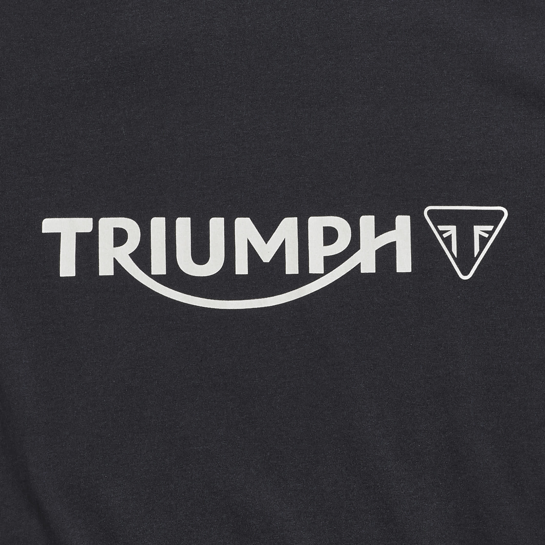 Triumph Mens Cartmel Jet Black & Bone T Shirt