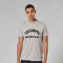 Triumph Mens Burnham T Shirt - Grey