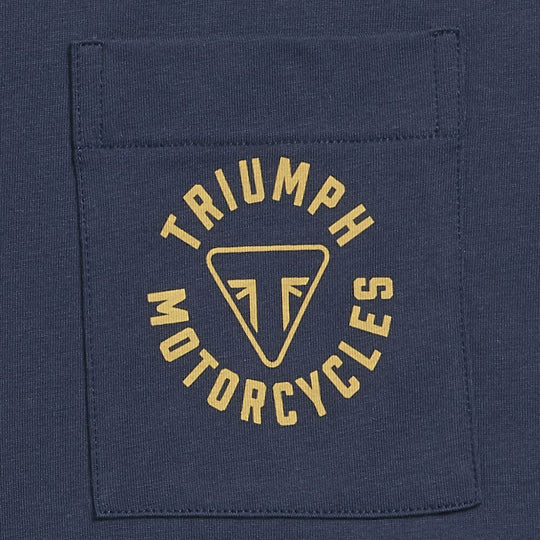 Triumph Mens Newlyn T Shirt - Navy