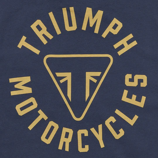 Triumph Mens Newlyn T Shirt - Navy
