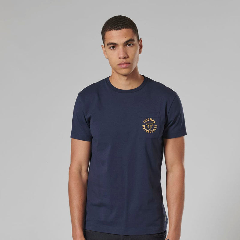 Triumph Mens Newlyn T Shirt - Navy