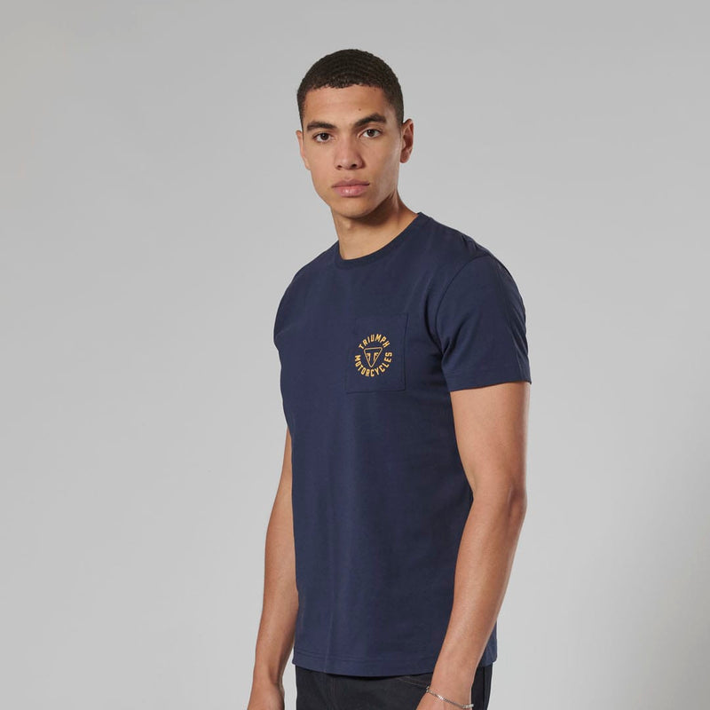 Triumph Mens Newlyn T Shirt - Navy