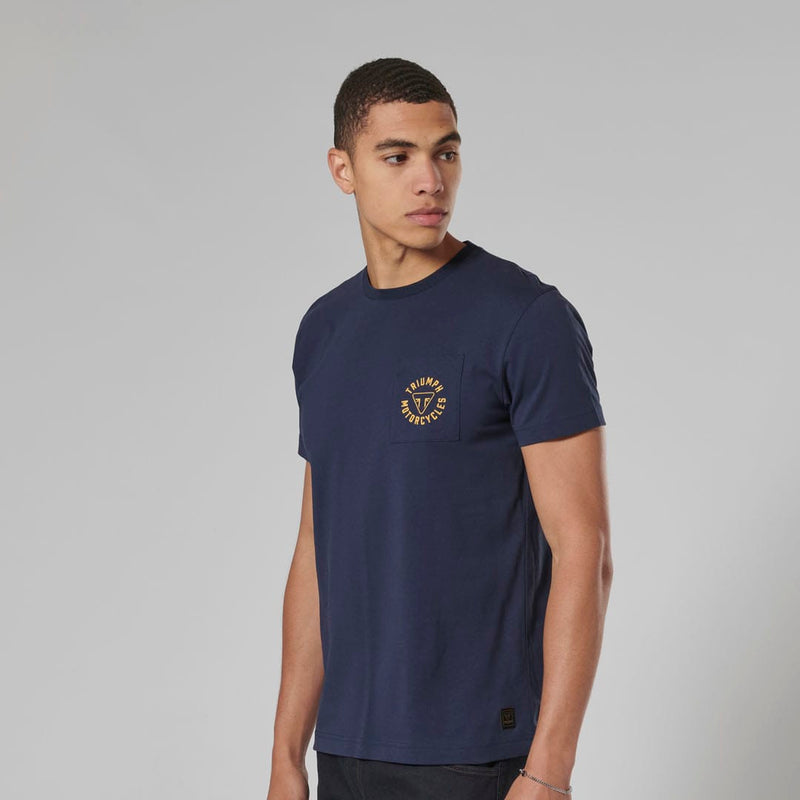 Triumph Mens Newlyn T Shirt - Navy