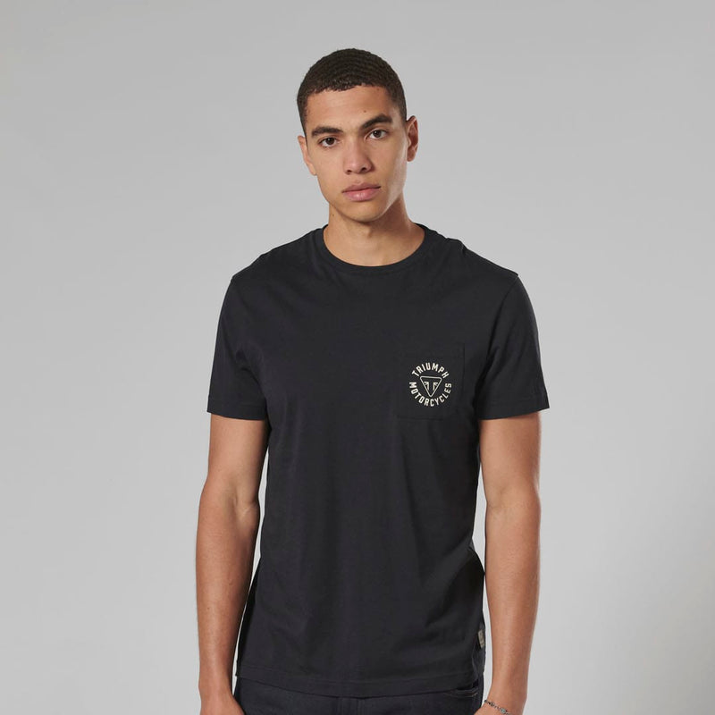 Triumph Mens Newlyn T Shirt - Black