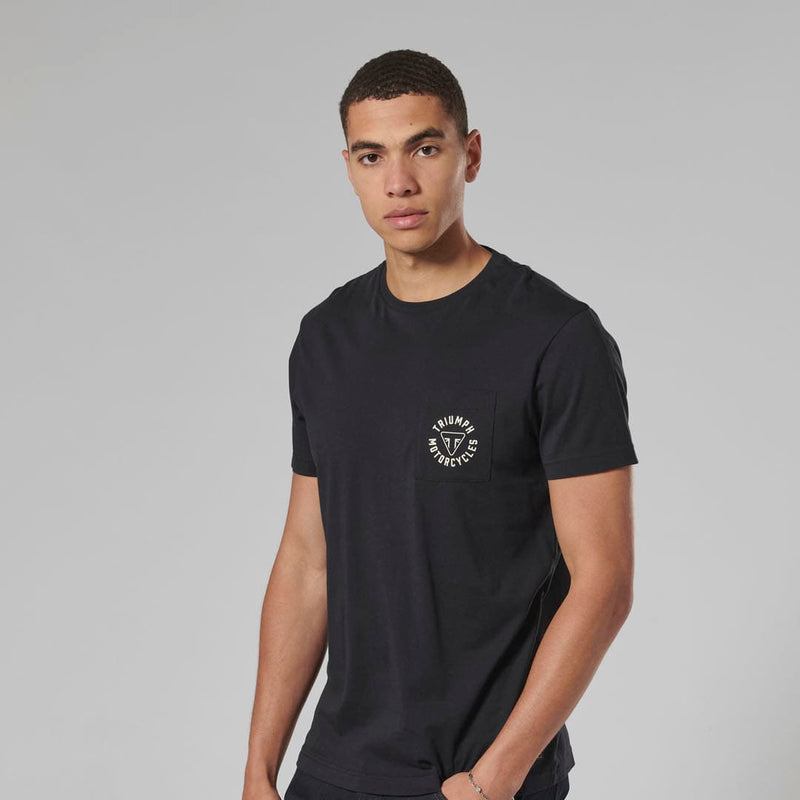 Triumph Mens Newlyn T Shirt - Black