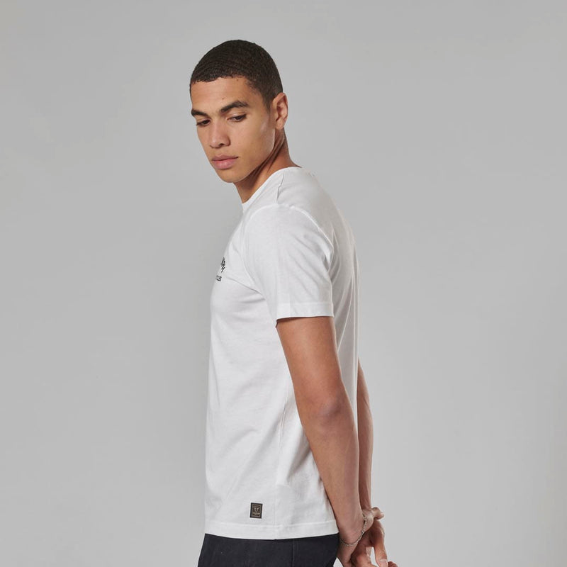 Triumph Mens Castle T Shirt - White