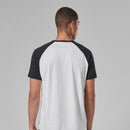 Triumph Mens Saltern White & Black T Shirt