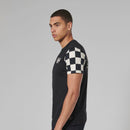 Triumph Mens Preston Black & Bone T Shirt