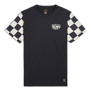 Triumph Mens Preston Black & Bone T Shirt