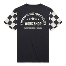 Triumph Mens Preston Black & Bone T Shirt