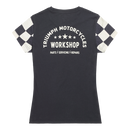 Triumph Ladies Marie Black & Bone T Shirt