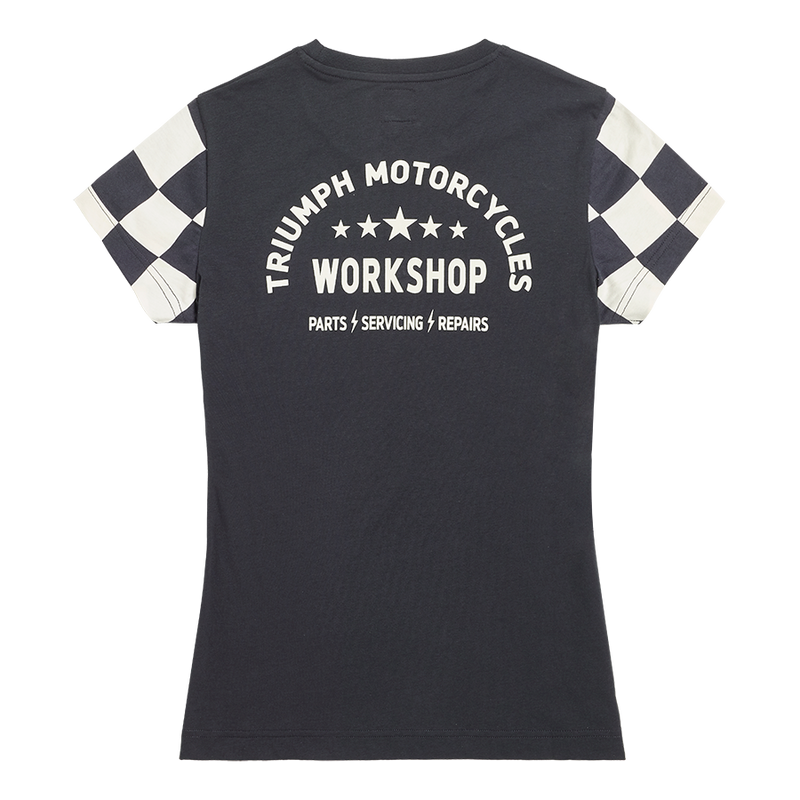 Triumph Ladies Marie Black & Bone T Shirt