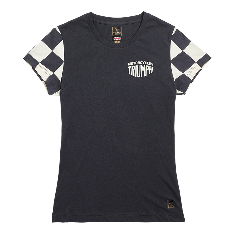 Triumph Ladies Marie Black & Bone T Shirt