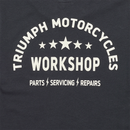 Triumph Ladies Marie Black & Bone T Shirt