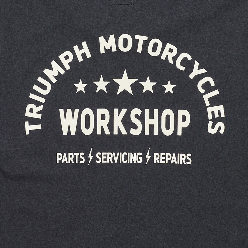 Triumph Ladies Marie Black & Bone T Shirt