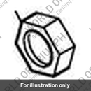 Spacer, Hex (T1100407)