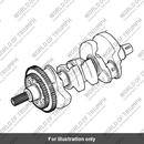 CShaft/Bal Gear Assy, 3 Cyl (T1101060)
