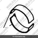 Bearing Shell, Con Rod, White (T1110083)