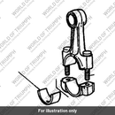 Conrod Bolt, M8 x 0.75 x 42 (T1110301)