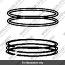 PISTON RING SET (T1120429)