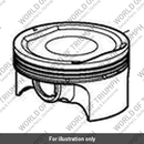 Piston, 107.1, Grade A/B (T1120522)