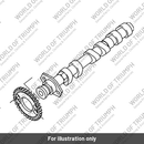 Sprocket, Camshaft, 34T, OTL (T1141411)