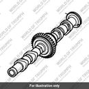 Camshaft, Inlet, Assy (T1143107)