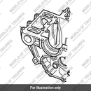 Crankcase Assy, Black (T1160126)