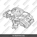 Crankcase Assy, Black (T1160143)