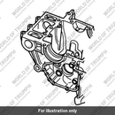 Crankcase Kit, Blk/Blk (T1160187)