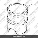 Liner, Long Stroke, Dia 74 (T1161212)