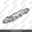Manifold, Coolant, Chrome (T1169969)
