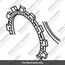Clutch Friction Disc A Multipack (10) (T1170107)