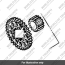 Gear, Auxiliary Drive, 71T (T1170580)