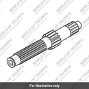 Shaft, Input & 1st Gear (T1180042)