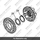 Gear Assy, 2nd, Output (T1180047)