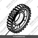Gear, output, 4th (T1180061)