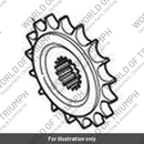 Sprocket, Gearbox, 19T (T1180176)