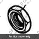 Nut, M20 x 1.5, 6 Deep (T1180183)