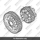 Gear output (T1180310)