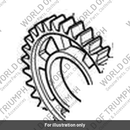 Gear, Output, 1st, 34T (T1180405)