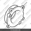 Housing, Bearing, Input (T1181210)