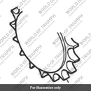 Sprocket, Gearbox (18T) (T1182000)