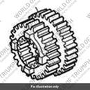 Gear, Input, 3rd/4th, 22T/24T (T1185603)