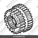 Gear, Input, 3rd/4th, 22T/24T (T1185703)