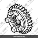 Kit, Gears, Output, Second & Sixth (T1186777)